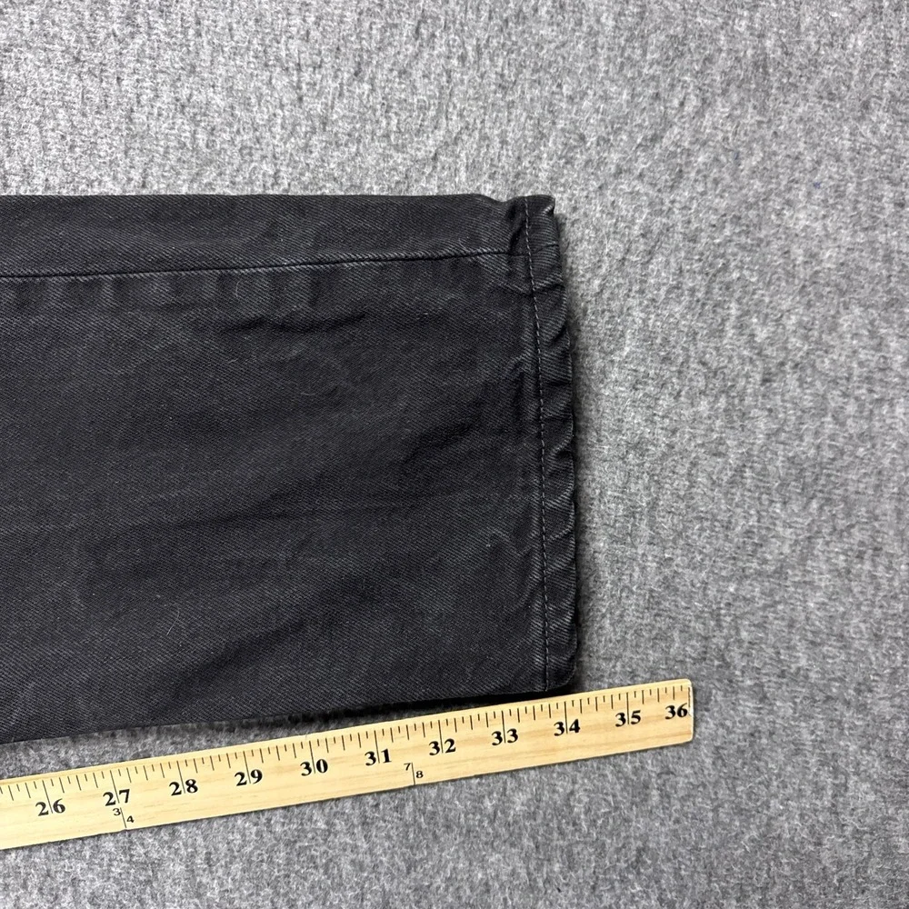 Vintage Levis 501 Jeans Mens 34x34 Black Denim Straight Leg Button Fly USA‎ 90s